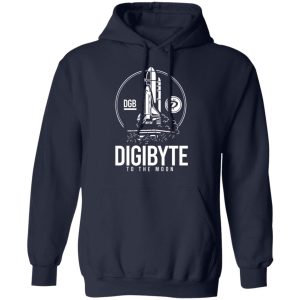 Digibyte To The Moon BTC DGB Bitcoin Crypto T Shirts Hoodies Sweater 7