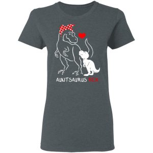 Dinosaurus Auntsaurus Rex Funny Aunt T Shirts 2