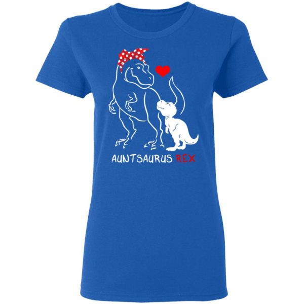 Dinosaurus Auntsaurus Rex Funny Aunt T-Shirts