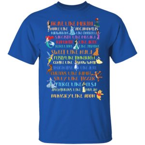 Disney Princess Brave Like Merida Noble Like Pocahontas T Shirts Hoodies Sweater 12