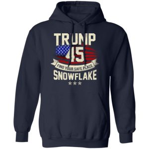 Donald Trump 45 Find Your Safe Place Snowflake Shirt 7