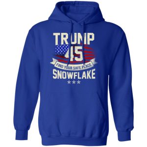 Donald Trump 45 Find Your Safe Place Snowflake Shirt 9