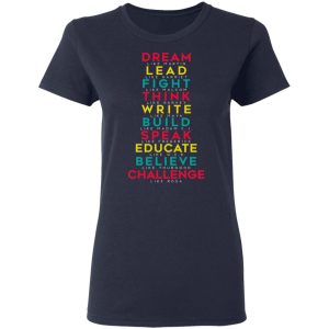 Dream Like Martin Lead Like Harriet Fight Like Malcom Think Like Garvey T Shirts Hoodies Sweatshirt 3