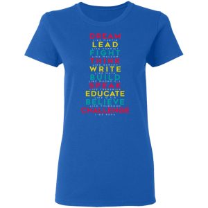 Dream Like Martin Lead Like Harriet Fight Like Malcom Think Like Garvey T Shirts Hoodies Sweatshirt 4