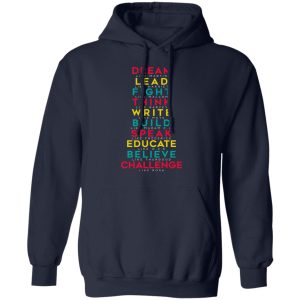 Dream Like Martin Lead Like Harriet Fight Like Malcom Think Like Garvey T Shirts Hoodies Sweatshirt 7