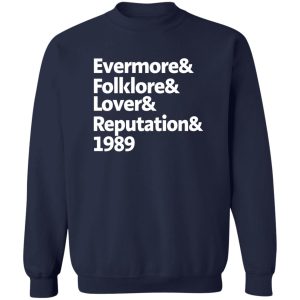 Ever More Folklore Music Album Graphic Fan T Shirts Hoodies Sweater 12