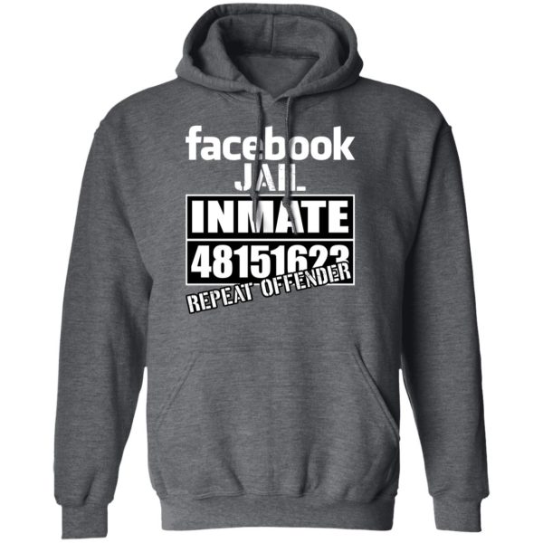 Facebook Jail Inmate 48151623 Repeat Offender T-Shirts, Hoodies, Sweatshirt