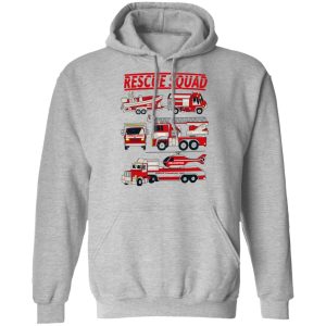 Fire Truck Rescue Squad T Shirts Hoodies Sweater 2