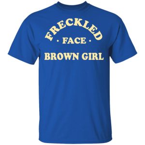 Freckled Face Brown Girl Shirt 12