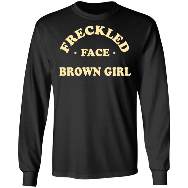 Freckled Face Brown Girl Shirt