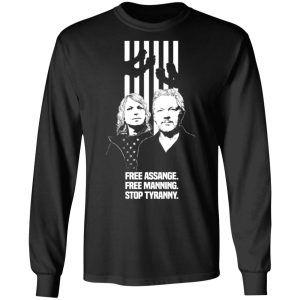 Free Assange Free Manning Stop Tyranny T Shirts Hoodies Sweatshirt 5