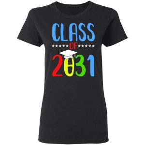 Grow With Me First Day Of School Class Of 2031 Youth T Shirts 13