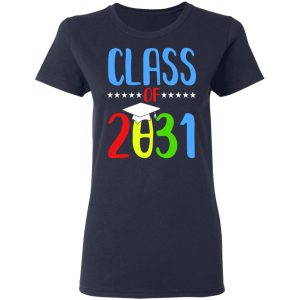 Grow With Me First Day Of School Class Of 2031 Youth T Shirts 3