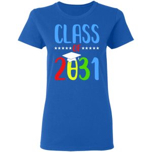 Grow With Me First Day Of School Class Of 2031 Youth T Shirts 4