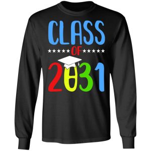 Grow With Me First Day Of School Class Of 2031 Youth T Shirts 5