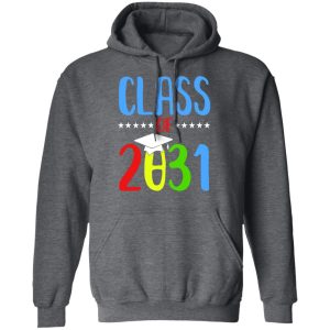 Grow With Me First Day Of School Class Of 2031 Youth T Shirts 8