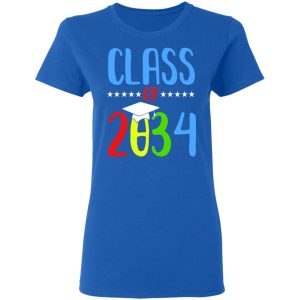 Grow With Me First Day Of School Class Of 2034 Youth T Shirts 4