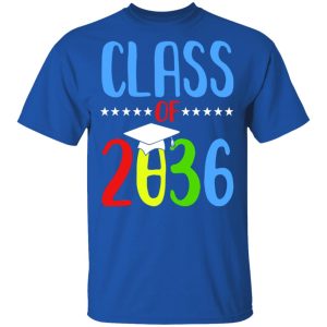 Grow With Me First Day Of School Class Of 2036 Youth T Shirts 12