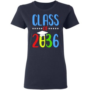 Grow With Me First Day Of School Class Of 2036 Youth T Shirts 3