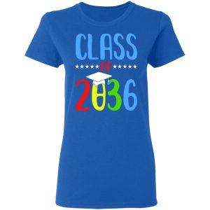 Grow With Me First Day Of School Class Of 2036 Youth T Shirts 4