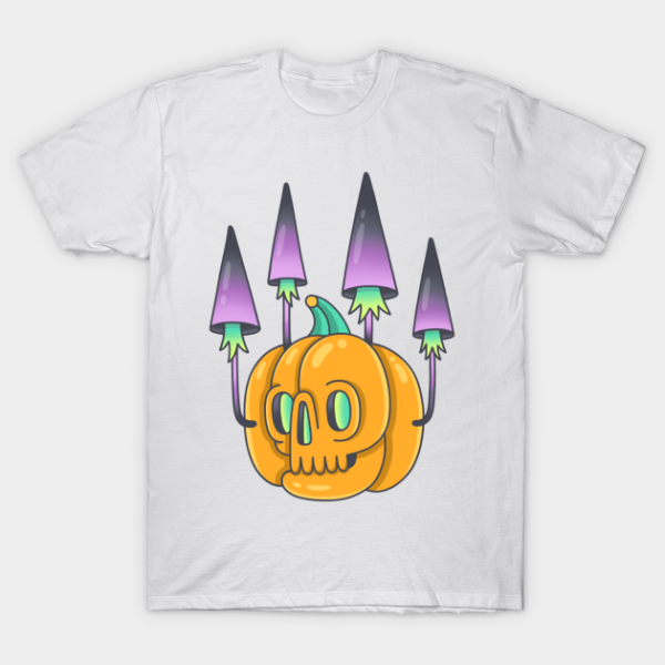 Halloween’s Day pumpkin candle T-shirt