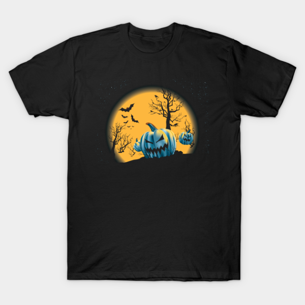 Happy Halloween Chicago Bear pumpkin T-shirt