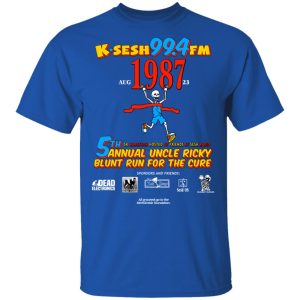 KSESH 994FM 1987 5th Annual Uncle Ricky Lunt Run For The Cure T Shirts Hoodies Long Sleeve 12