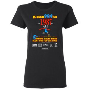 KSESH 994FM 1987 5th Annual Uncle Ricky Lunt Run For The Cure T Shirts Hoodies Long Sleeve 13