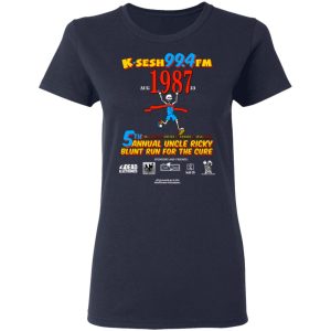 KSESH 994FM 1987 5th Annual Uncle Ricky Lunt Run For The Cure T Shirts Hoodies Long Sleeve 3