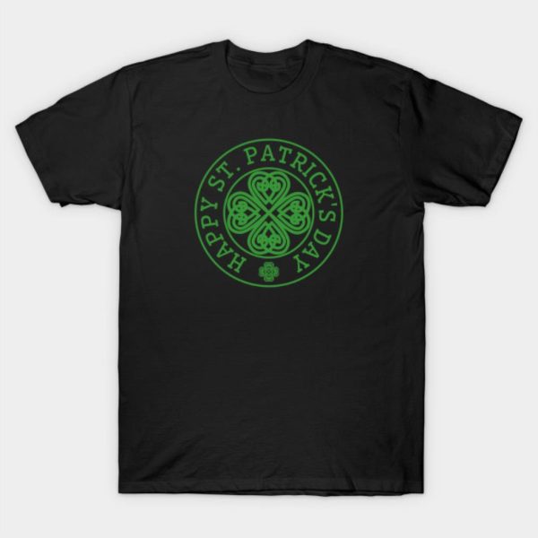 Shamrock logo Happy St. Patrick’s Day T-shirt