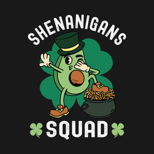 Shenanigans Squad, St Patricks Day Matching Group T-Shirt