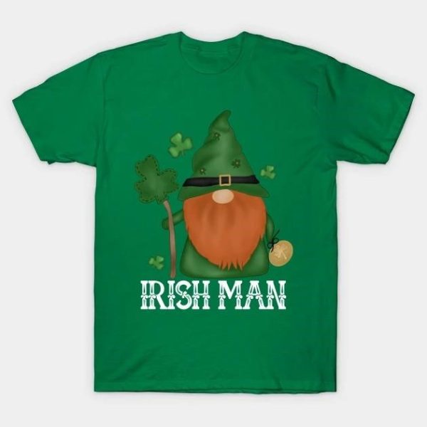 St. Patrick’s Day Gnome Proud Irishman T-shirt