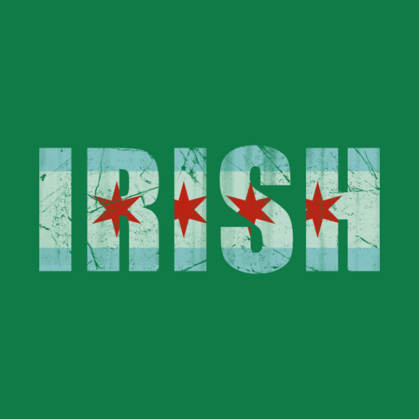 St. Patrick’s Day Irish Chicago flag t-shirt