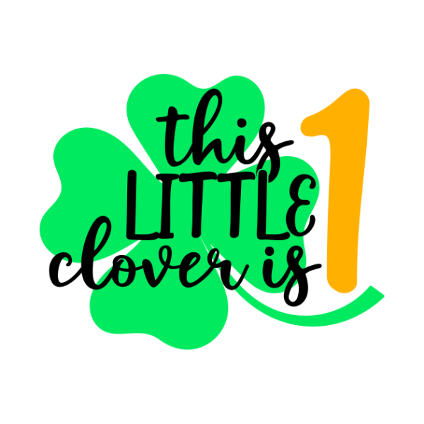 St. Patrick’s Day this little clover is 1 t-shirt