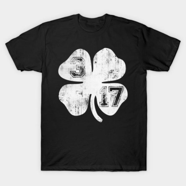 Vintage 3 17 Shamrock St. Patrick’s Day T-shirt