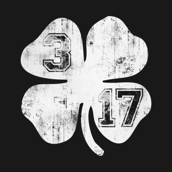 Vintage 3 17 Shamrock St. Patrick’s Day T-shirt