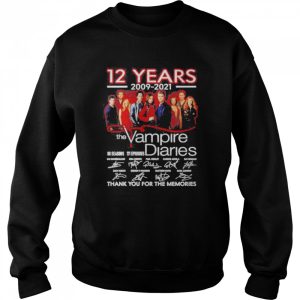 13 years 2009 2022 the Vampire Diaries 8 season 171 episodes thank you for the memories shirt 4