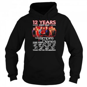 13 years 2009 2022 the Vampire Diaries 8 season 171 episodes thank you for the memories shirt 5