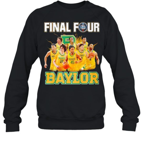 2021 Men’s Basketball Final Four Baylor shirt