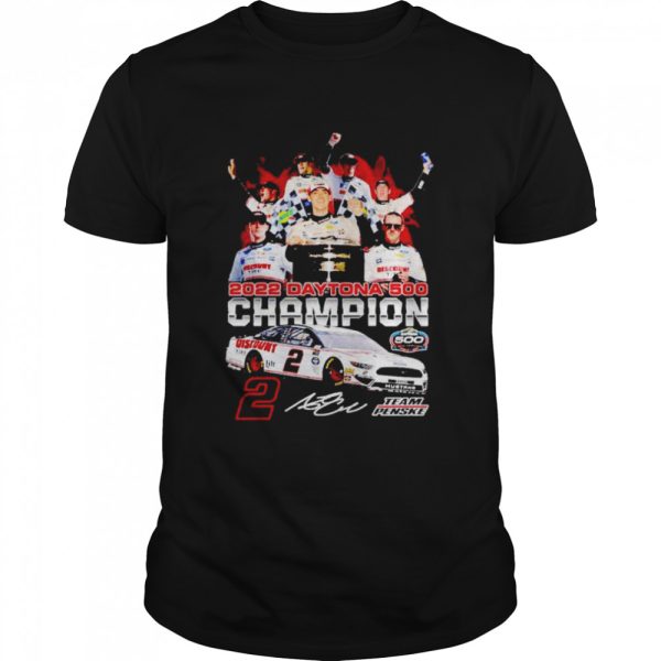 2022 Daytona 500 champion signature shirt