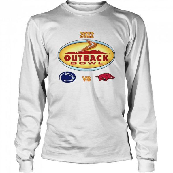 2022 Outback Bowl Gear Penn State vs Arkansas shirt