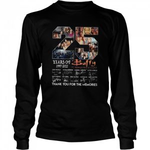 25 Years Of Slayer Memories Buffy shirt 3