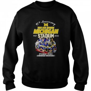 95th anniversary the big house Michigan stadium 1927 2022 shirt 4