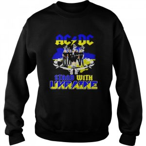 AC DC stand with Ukraine shirt 4