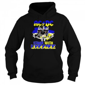 AC DC stand with Ukraine shirt 5