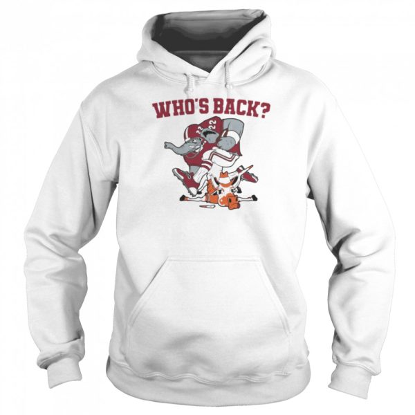 Alabama Crimson Tide vs Texas Longhorns who’s back shirt