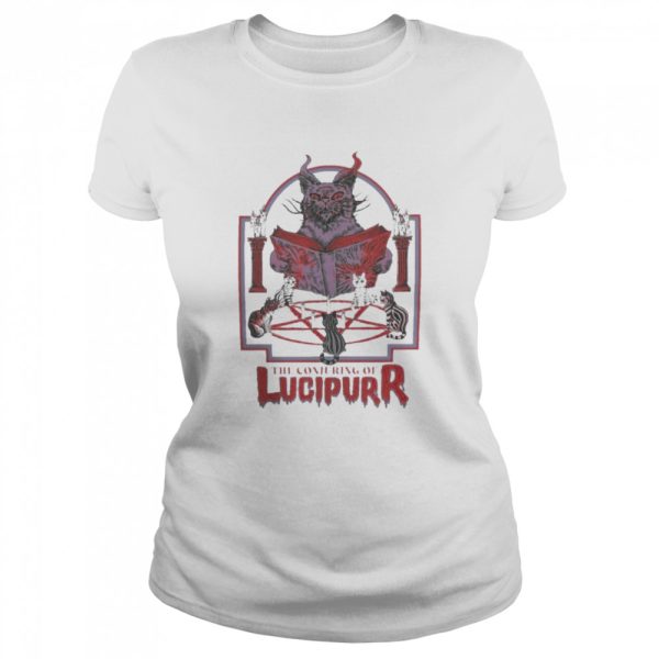 Cats Satan The Conjuring Of Lucipurr Halloween 2022 Shirt