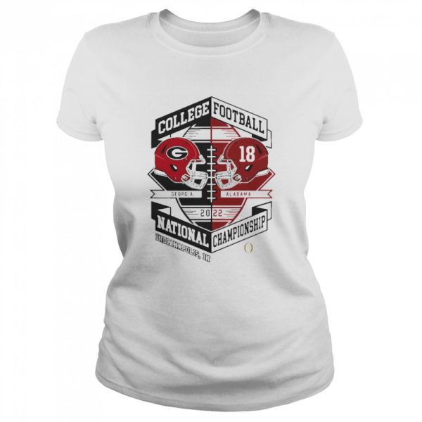 College Football Playoff National Championship Head-to-Head Helmet T-Shirt