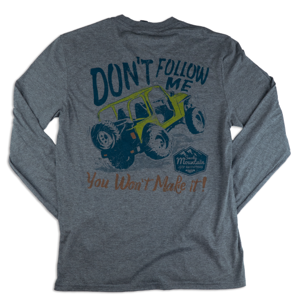 ‘DON’T FOLLOW ME’ LONG SLEEVE TEE