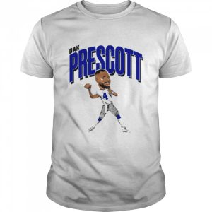 Dak Prescott Dallas Cowboys Caricature shirt 1